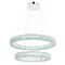 Cwi Lighting Madeline LED Chandelier With Chrome Finish 1044P32-601-R-2C-B - alternate 1